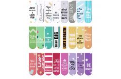 China Strong Glossy Magnetic Bookmark Clips Tabs For Marking Pages supplier