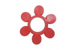 China Ml Plum Flexible Jaw Coupling Elastic Rubber Spider Flower For Motor supplier