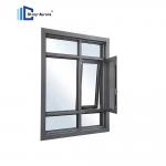 Aluminum Alloy Inward Opening Window , Thermal Break Aluminum Windows Customized for sale