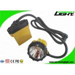 High Beam Corded LED Mining Light 10.4Ah Samsung Battery 25000Lux IP68 Waterproof for sale