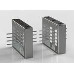 Integrated Security Half Height Turnstile U Shape Wing Access Control System