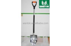China Aluminum Steel Handle Stainless Steel Snow Shovel for Long Lasting Performance supplier