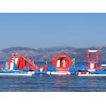 Commercial Inflatable Water Amusement Park Equipment With Digital Printing for sale
