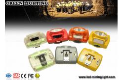 China IP65 Lightweight Led Mining Light / 6000 Lux Hard Hat Headlamp PC Meterial supplier