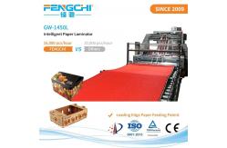 China Mechanical Driven Plastic Film Mulching Hot Laminating Machine for Beverage Packaging supplier