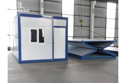 China Prefabricated Folding Container House Foldable Mobile Container House supplier