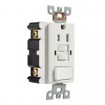 Tamper Resistant 15A GFCI Electrical Outlet With LED Indicator