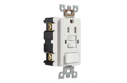 China Tamper Resistant 15A GFCI Electrical Outlet With LED Indicator supplier