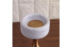 China Elegant Marble Candle Holder Home Decoration Wedding Decoration supplier