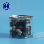 Transparent PET Plastic Can With Easy Open End For Dry Food Sauce And Spices for sale