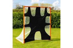China 6X6FT Lacrosse Training Equipment Lacrosse Goal Net With 7 Target Hole supplier