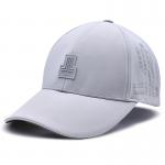 Customizable 6 Panel Baseball Cap Curve Peak Style Rubber Patch Logo for sale
