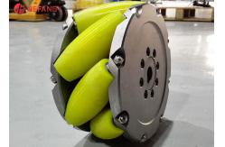 China Smart Robot Omnidirectional 300kg Load Mecanum Wheel 152 Mm supplier