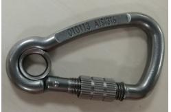 China DIN 5299 form D steel galvanized snap hook with screw supplier