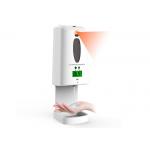 Hotels Auto 1200ml Hands Free Soap Dispenser With Thermometer Check for sale