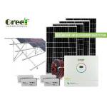 Customized Solution:5KW 10kw solar system hybrid on rooftop for home usage for sale