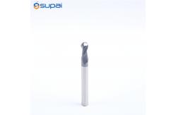 China CNC Carbide Ball Nose End Mill HRC50 For Spheroidal Graphite supplier