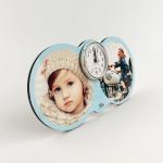 Sublimation Coating Wooden 5mm Thickness Digital Alarm Clock for sale