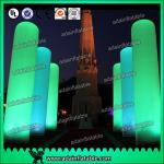 3M Inflatable Pillar Entrance Decoration Lighting Inflatable Column For Wedding for sale