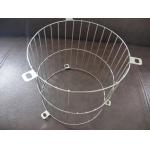 Neatly Kitchen Pantry Silver Mesh Baskets With Wooden Handles for sale