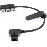 1 To 3 Mini Power Splitter Box ARRI Teradek Cable 26cm D Tap Male Movi Pro AUX Port To 3 Pcs 2 Pin Female Box for sale