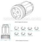 Coaxial LED Illumination Eyepiece Microscope Accessory A56.4901