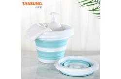 China Portable Foldable Plastic Bucket Lightweight Design Easy To Store supplier