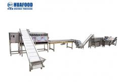 China Full Automatic Fruit And Vegetable Processing Line Root Leafy Asparagus Washing Line supplier