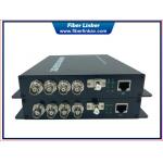 Two way 3G-SDI Electrical to Optical Converter with Gigabit Transport Network for sale