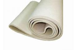 China Polyester 8mm Thickness Nomex Felt Pad , Heat Press On Felt supplier