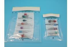 China Custom Resealable Laboratory 95Kpa Transport Ziplock Plastic Biohazard Specimen Bag supplier