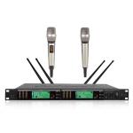 Performance Microphone True Diversity Wireless System With Pll Combined Technology for sale