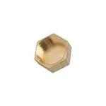 CE ISO 1inch PN25 Copper End Cap Brass Plumbing Pipe Fittings For Pipe Connect for sale