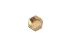 China Compression Female Brass Pipe Cap Npt Pipe Plug 1/2 supplier