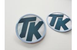 China Special Material Printing Silicone Labels For Clothing Bright Surface 3D Trademark supplier