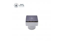China Zamac Perfume bottle Cap Square Shape Public Mold Recyclable Material supplier