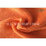 Orange Color Microfiber Big Peral Superpol Cleaning Cloth Fabric With Hard Wire for sale