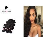 Free Shedding Free Tangle Grade 7a Virgin Hair ,  Peruvian Human Hair Extension for sale