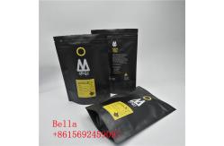 China Foil Lined Kraft Paper Coffee Bags Recyclable Customized Thickness supplier