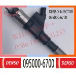 Diesel engine fuel injector 095000-6700 for Howo R61540080017A