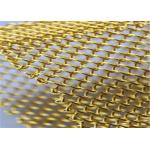 Copper / Aluminium Decorative Wire Mesh Metal Mesh Screen Curtain For Exhibit Hall for sale