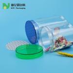 50ml 1500ml Clear Plastic Cookie Jar With Aluminum Caps