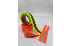 China custom Cotton Aramid fiber FR Reflective Tape Silver Yellow Orange supplier