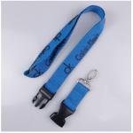 Hanging Phones Sublimation Printing Lanyard , 2x90cm Blank Polyester Lanyards for sale