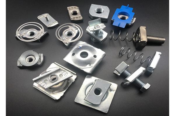 Factory C Steel Profiled Channel Spring Nuts