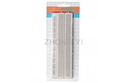 China White ABS Metal Soldered Breadboard , Electronic Breadboard Projects supplier