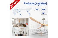 China 60 inches Modern Design Ceiling Fan with Remote Control and Natural Wind Install supplier