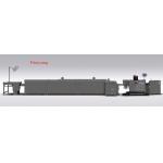 PLC Control Card / Film Screen Printing Machines With Antistatic Blower for sale