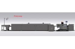 China PLC Control Card / Film Screen Printing Machines With Antistatic Blower supplier