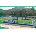 Football Inflatable Games Giant Outside PVC Tarpaulin Inflatable Soccer / Football Field Court CE Standard for sale